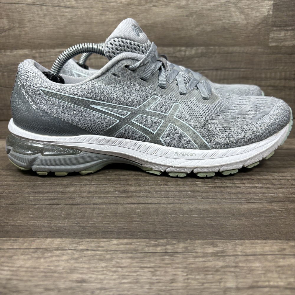 Asics GT-2000 9 Gray Womens US Size 8 EUR 39.5 1012A867 Running Shoes